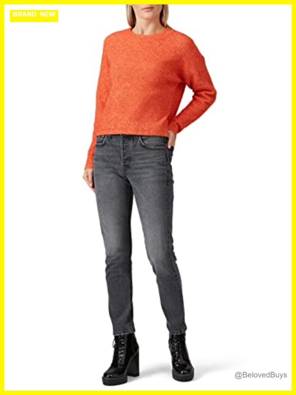 Pre-Loved Heartloom Esther Cable Knit Crew Neck Pullover Sweater
